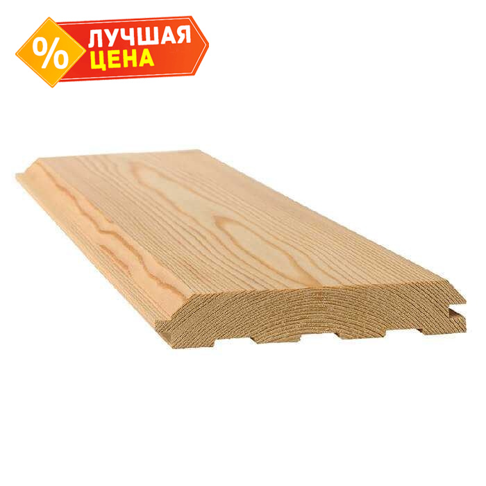 Имитация бруса 16х195х6000 мм Прима Лиственница