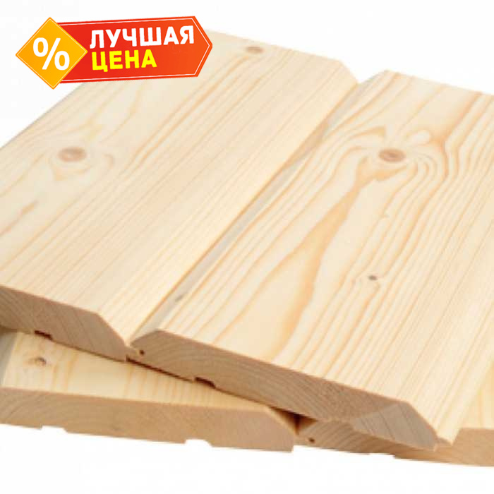Имитация бруса 17х195х6000 мм АВ Лиственница